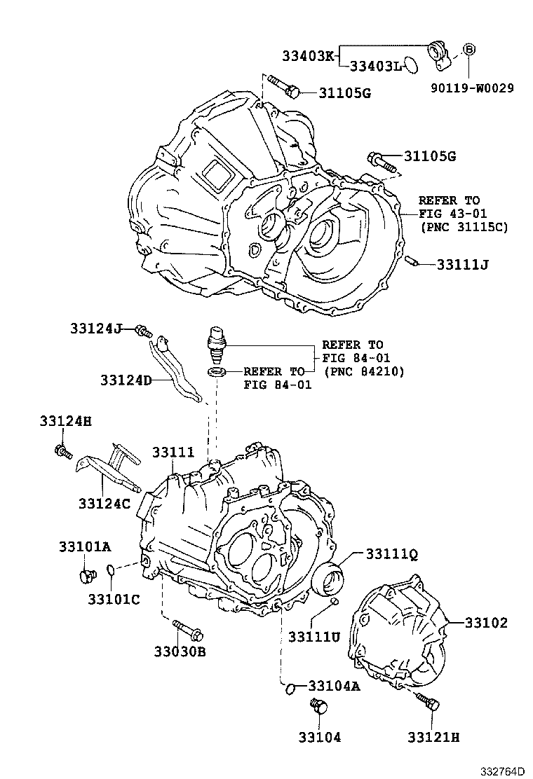 33124-0D050 PIPE, OIL RECEIVER, NO.1(MTM) product image