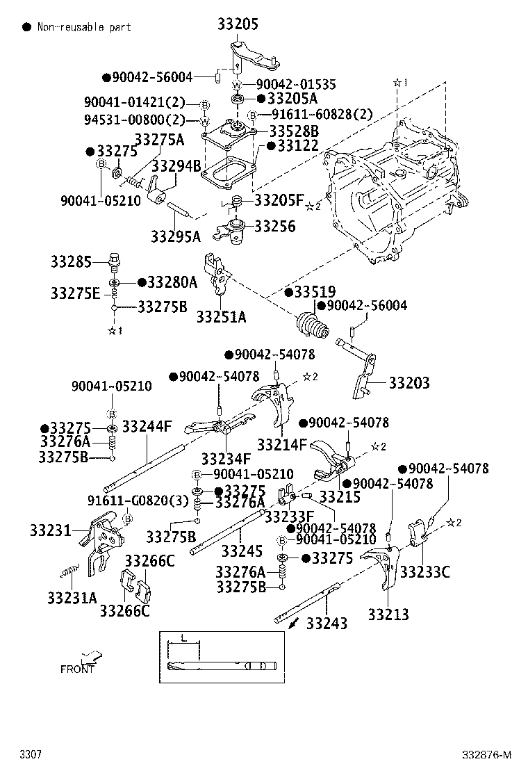 90044-30122 SEAT, SHIFT DETENT BALL SPRING, NO.1 product image