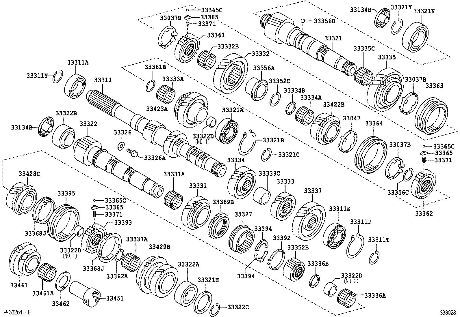 33333-20100 GEAR, 3RD product image