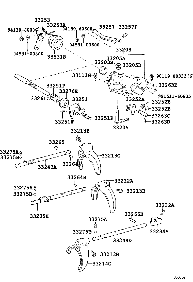 SU002-00264 SEAL, OIL(FOR SHIFT LEVER NO.2 SHAFT) product image