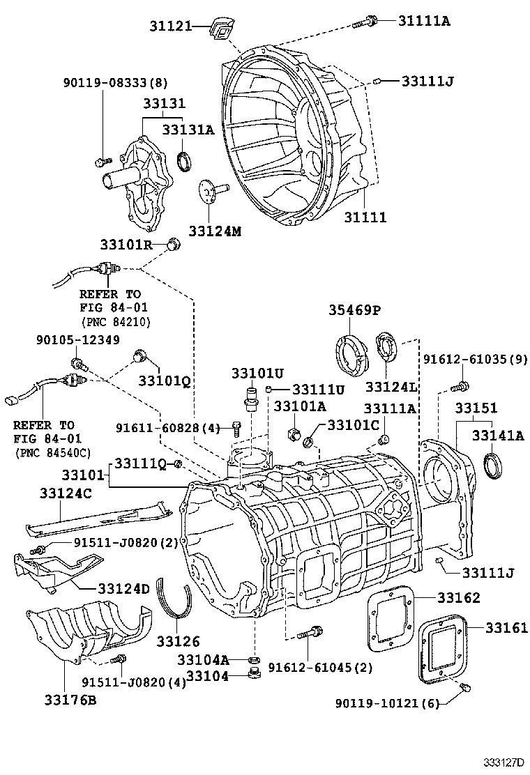 SU002-00434 SEAL, OIL(FOR TRANSMISSION REAR BEARING RETAINER) product image