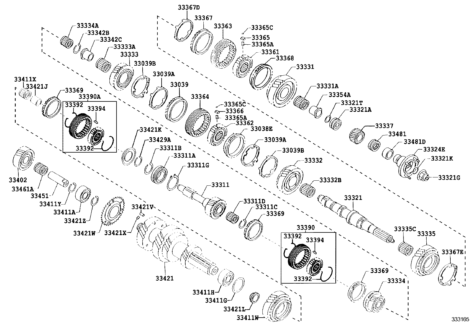 33036-37050 GEAR, 5TH product image