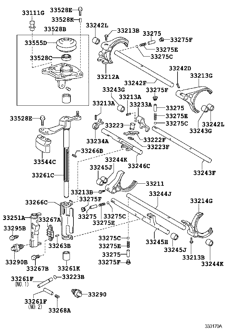 33211-20040 FORK, REVERSE SHIFT product image
