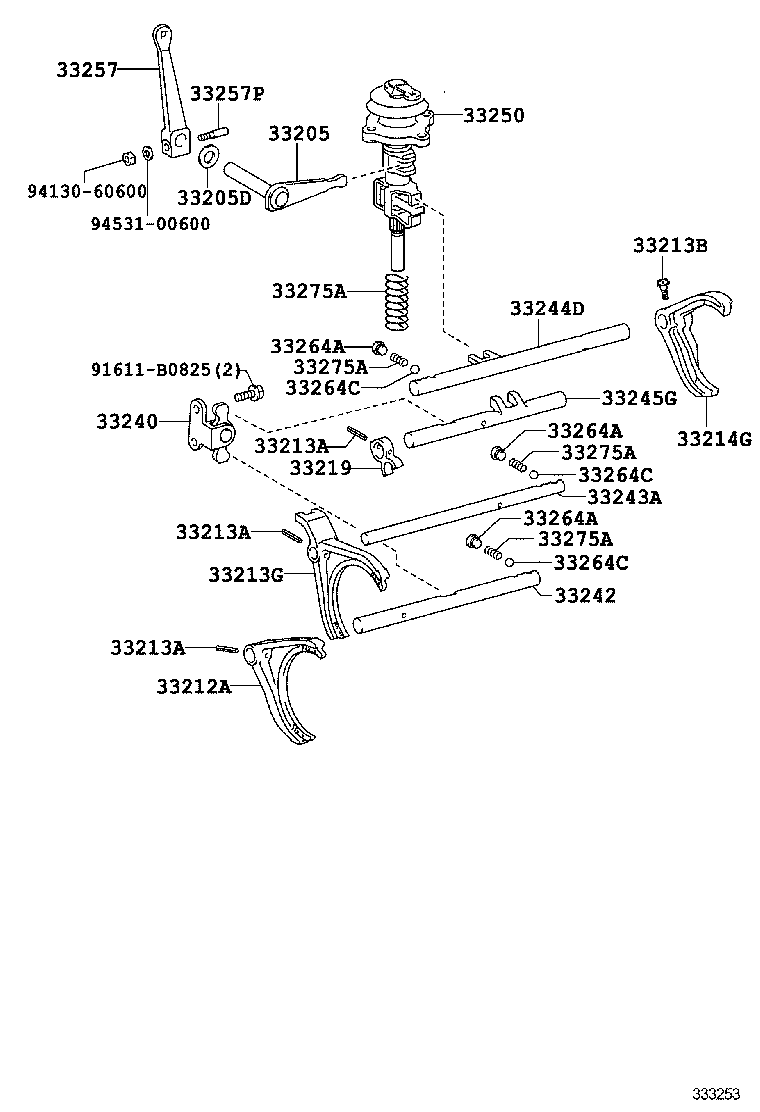 SU002-00264 SEAL, OIL(FOR SHIFT LEVER NO.2 SHAFT) product image