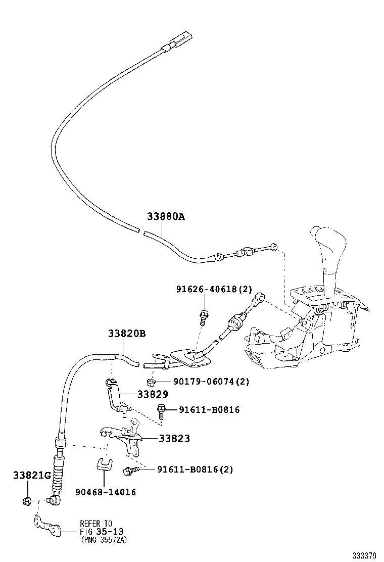33534-02010 CRANK, SELECTING BELL, NO.2 product image