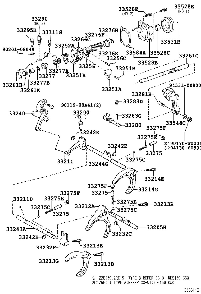 33211-20040 FORK, REVERSE SHIFT product image