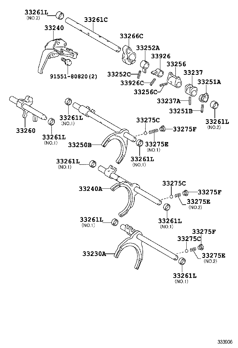 33211-20040 FORK, REVERSE SHIFT product image