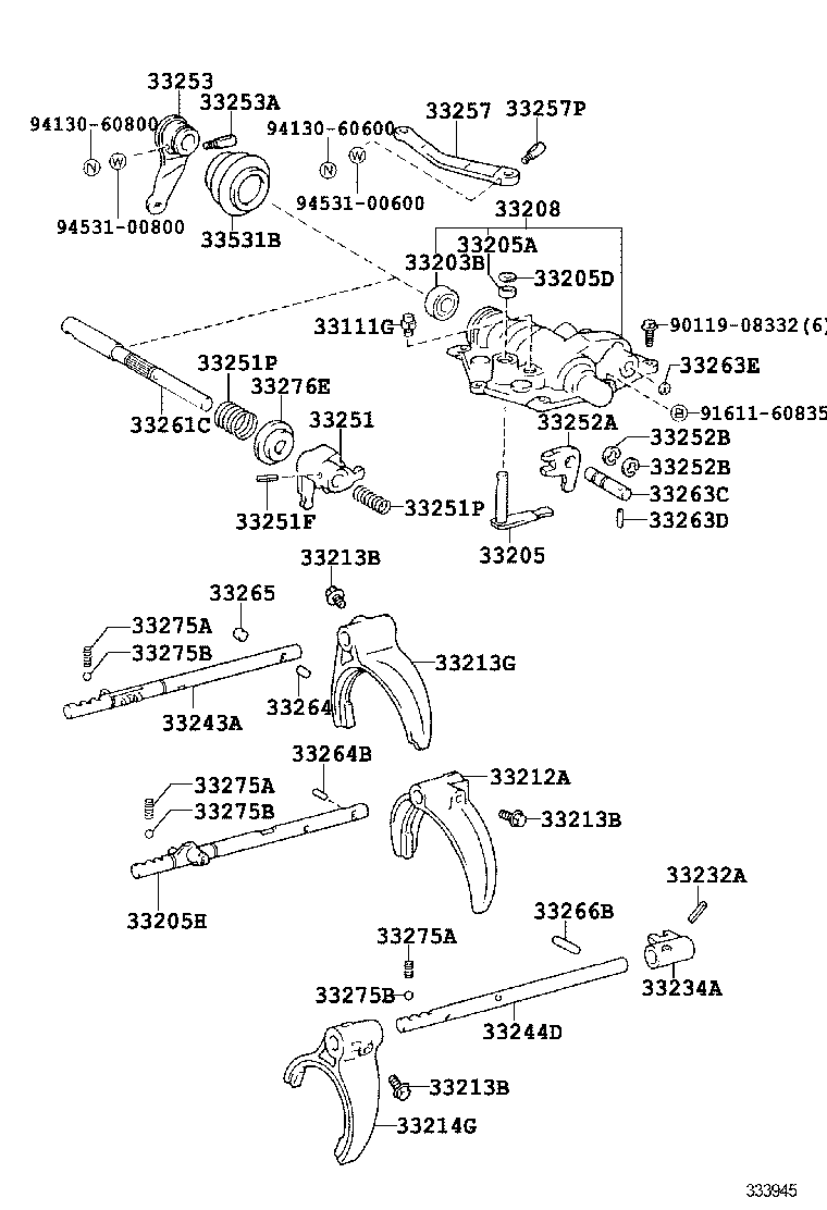 SU002-00264 SEAL, OIL(FOR SHIFT LEVER NO.2 SHAFT) product image