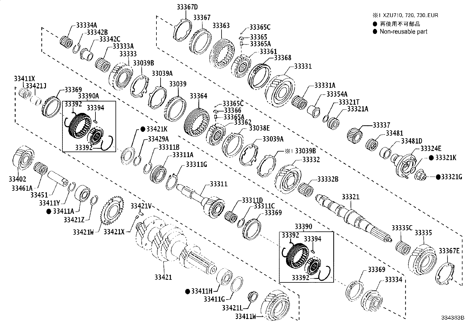 33481-37070 GEAR, SPEEDOMETER DRIVE (MTM) product image