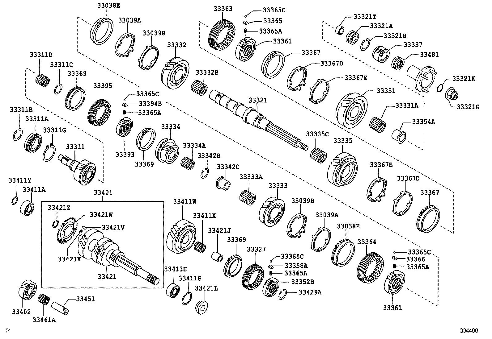SU002-00435 GEAR, SPEEDOMETER DRIVE (MTM) product image