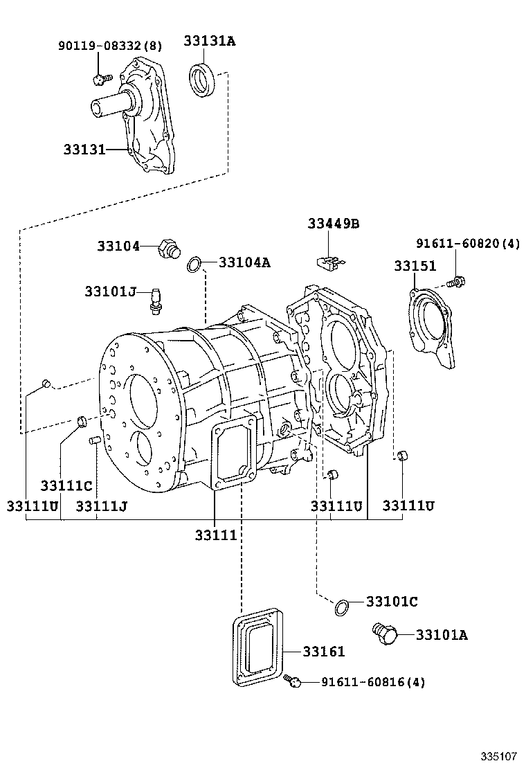 33119-25051 PLATE, STIFFENER, LH(MTM) product image