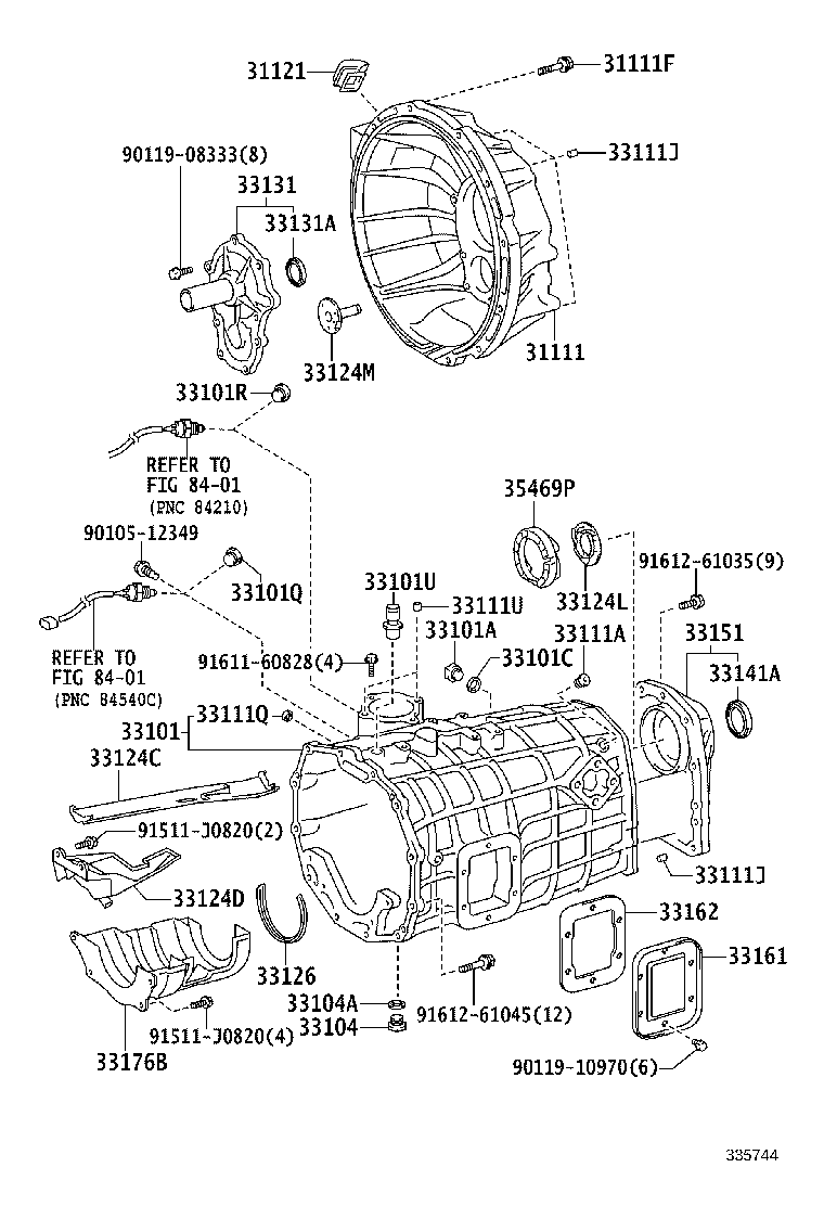 SU002-01136 CASE, MANUAL TRANSMISSION product image