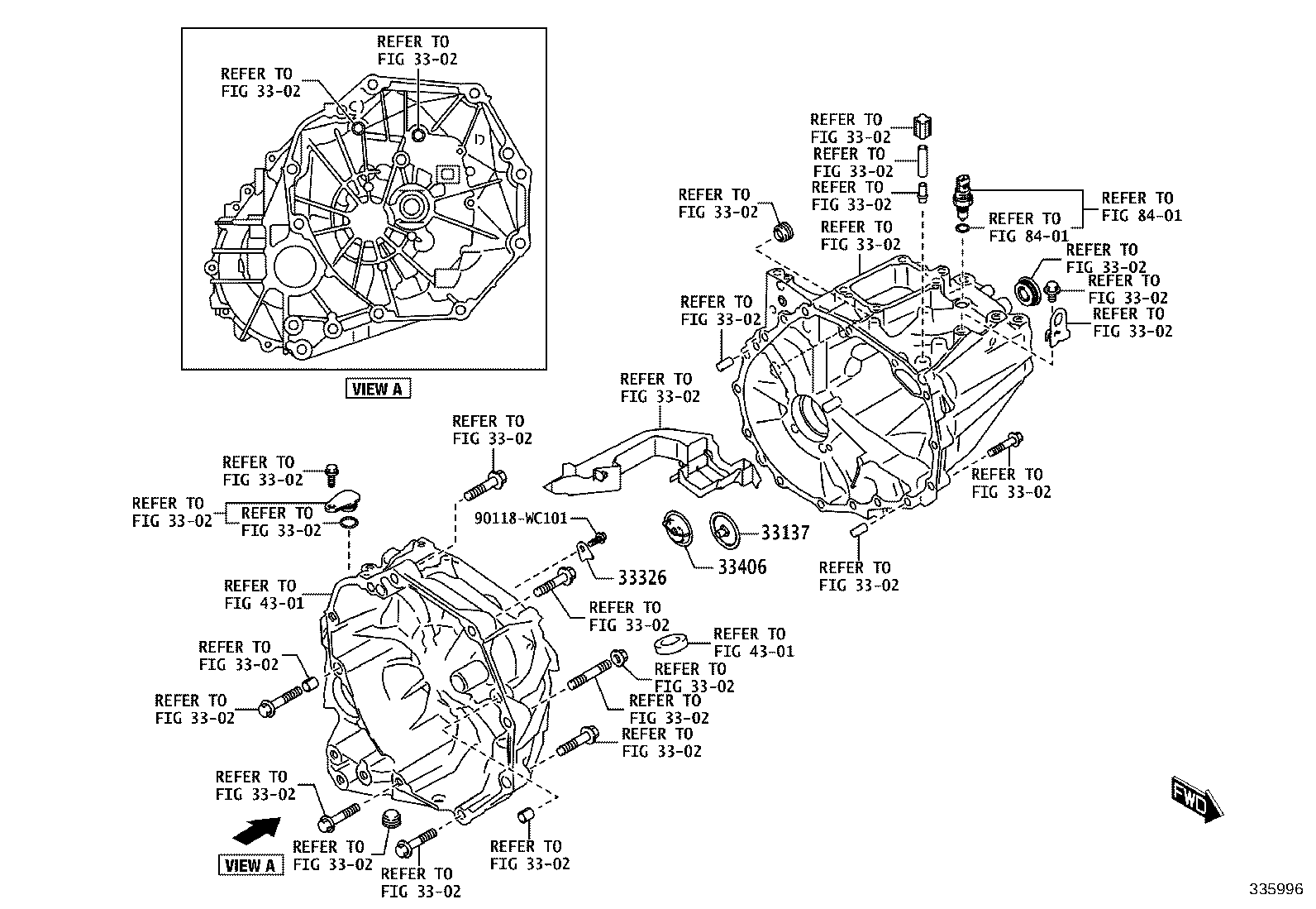 90118-WC402 COVER, INPUT SHAFT(MTM) product image