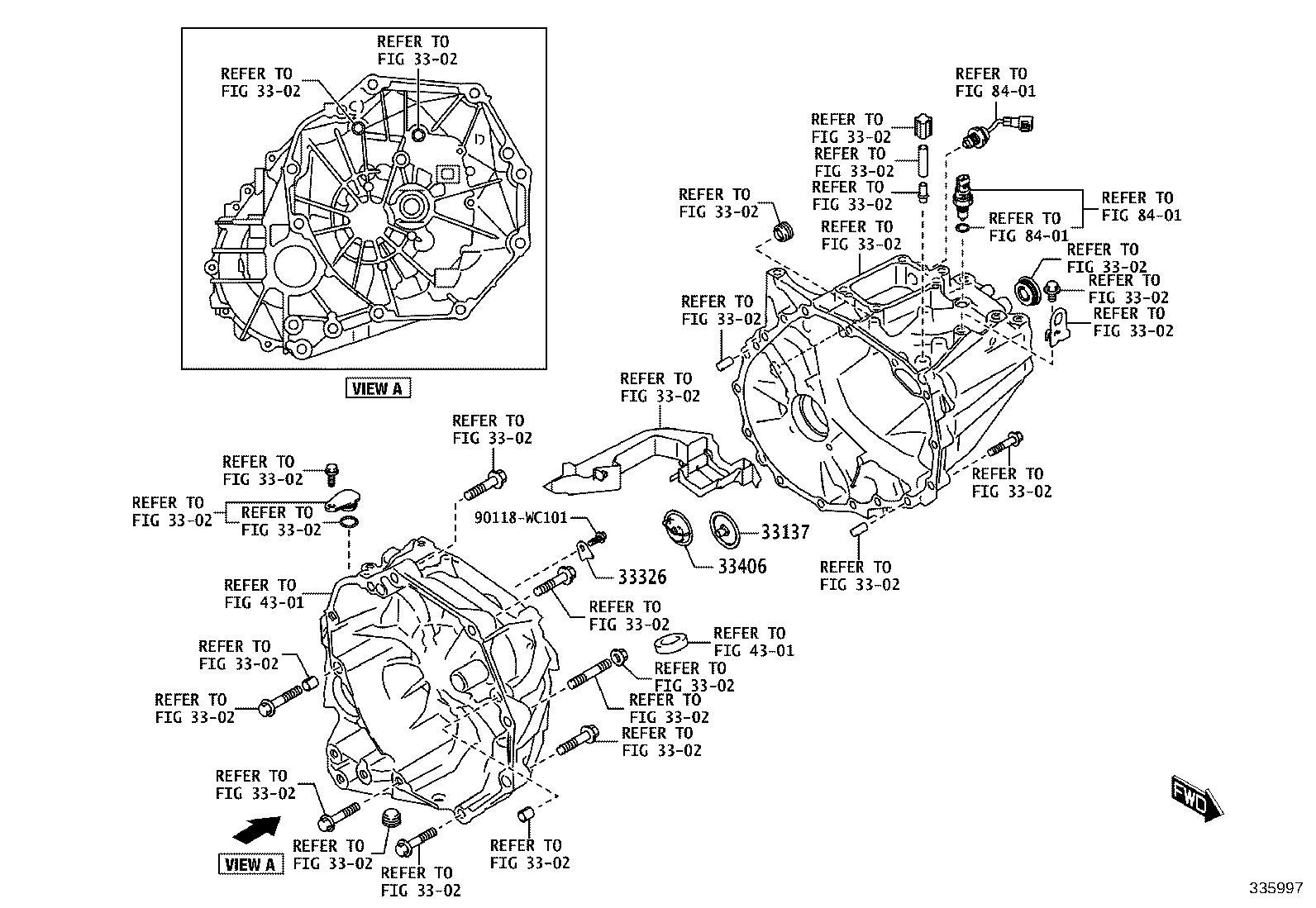 90118-WC402 COVER, INPUT SHAFT(MTM) product image