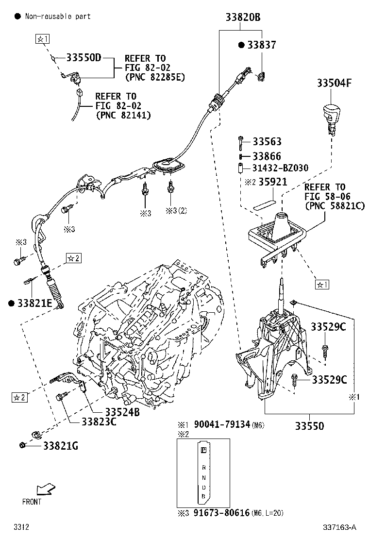 90041-20099 BOLT, SHIFT LEVER product image