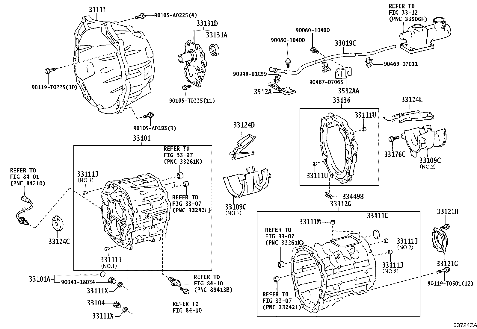 31111-04030 HOUSING, CLUTCH product image