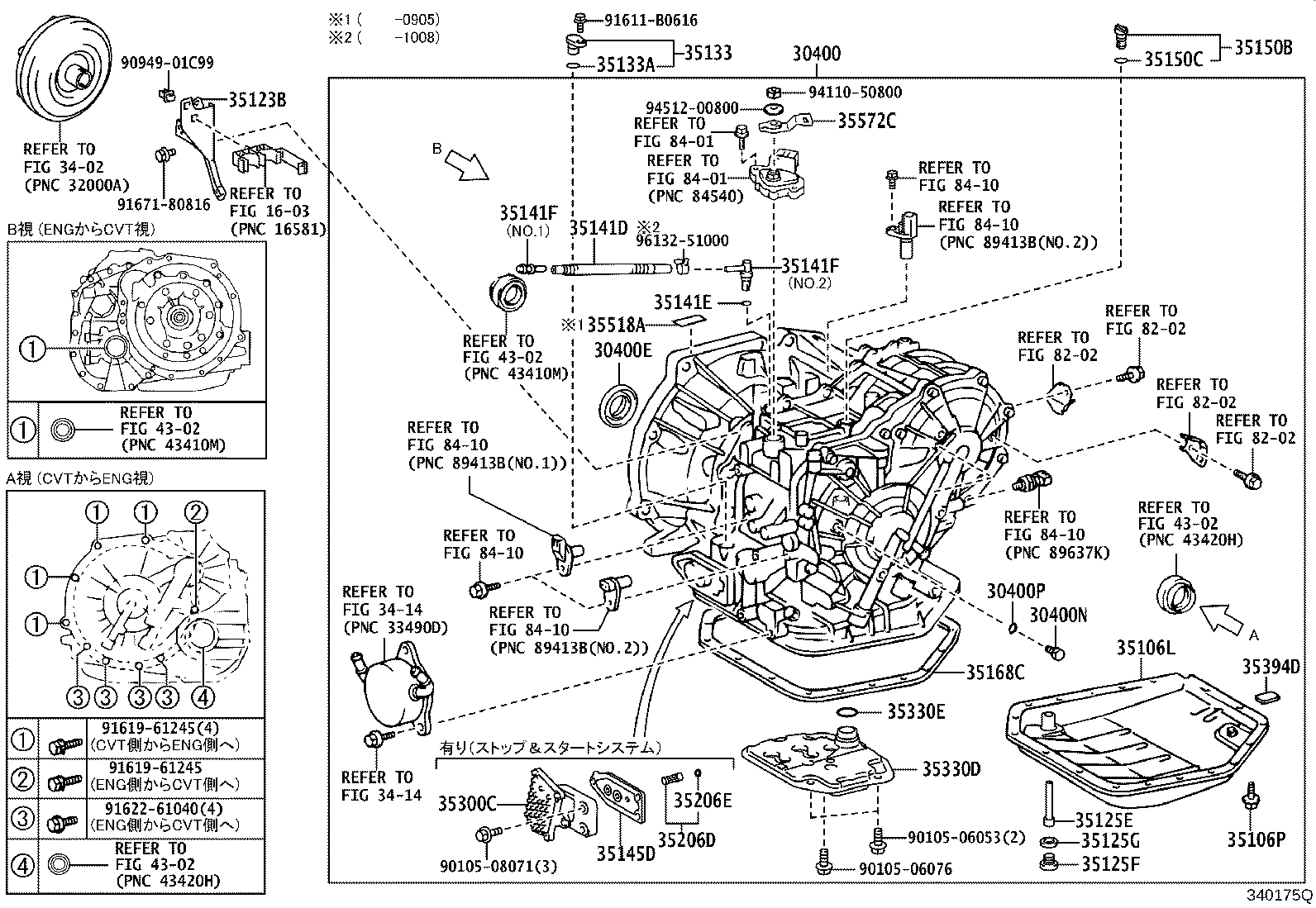 30400-52040 TRANSAXLE ASSY, CONTINUOUSLY VARIABLE product image