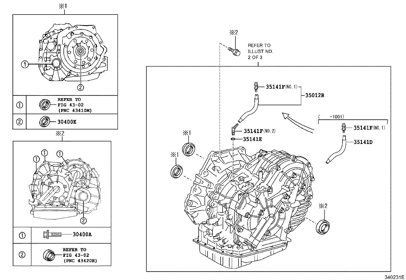 30400-44040 TRANSAXLE ASSY, CONTINUOUSLY VARIABLE product image