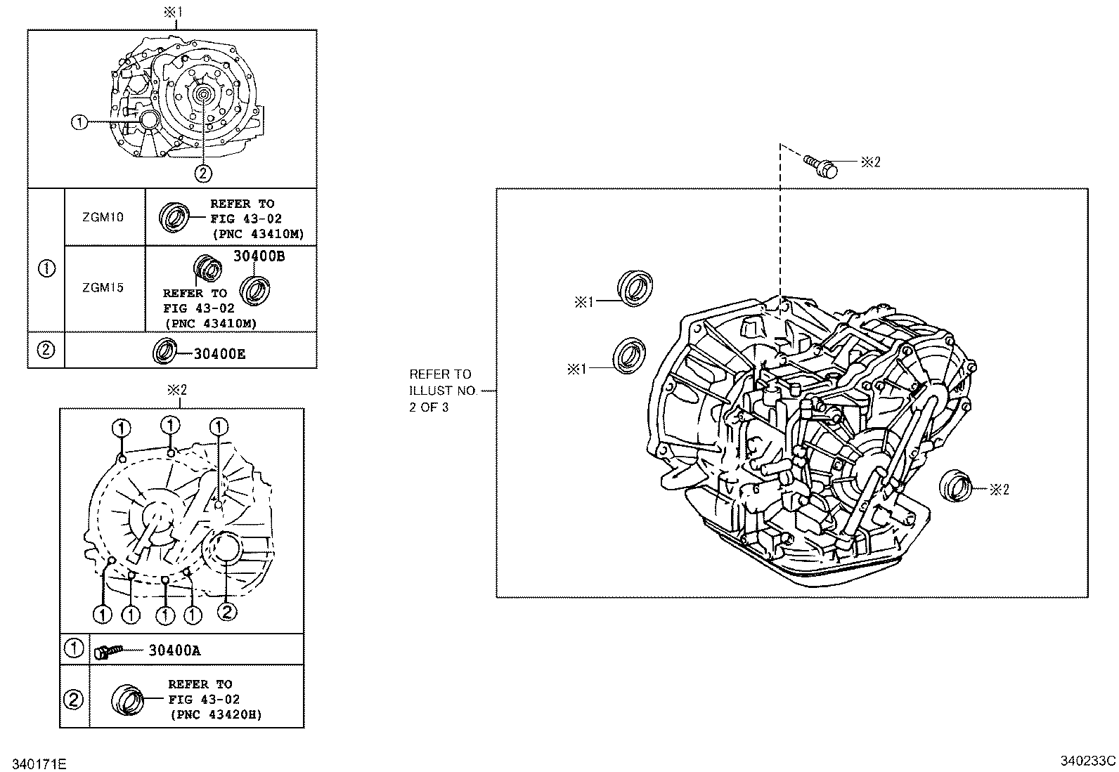 30400-44040 TRANSAXLE ASSY, CONTINUOUSLY VARIABLE product image