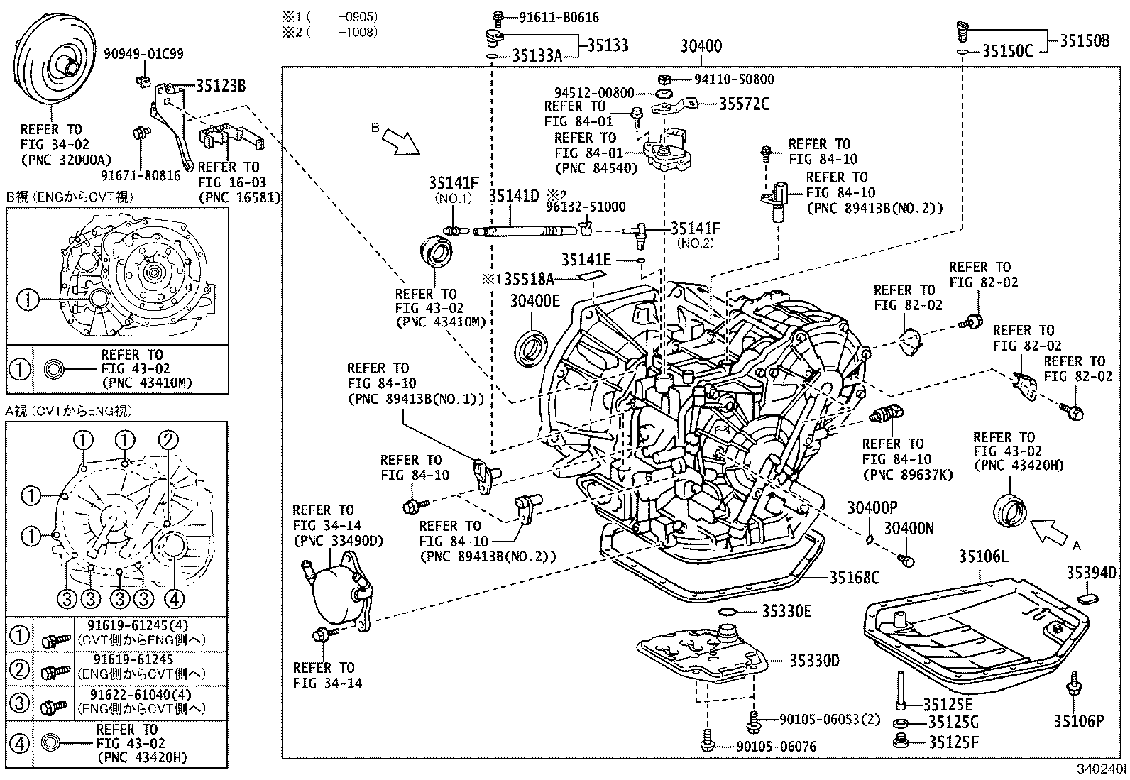 30400-52040 TRANSAXLE ASSY, CONTINUOUSLY VARIABLE product image