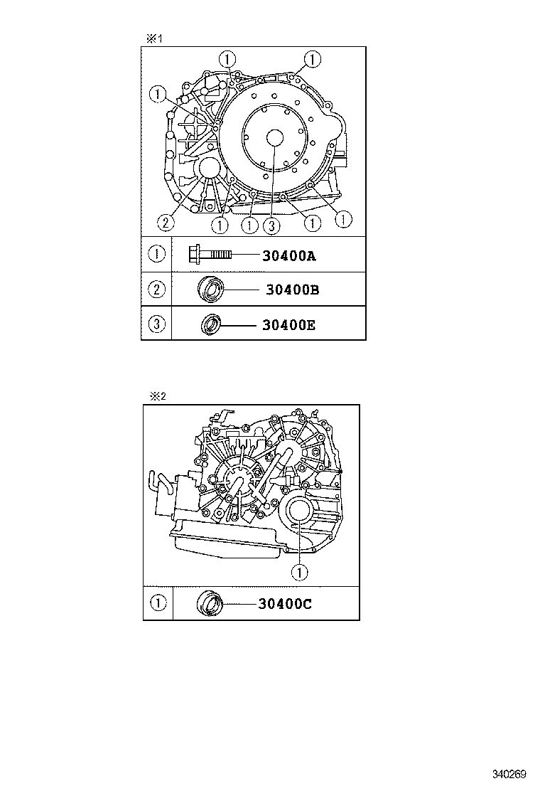 30400-12250 TRANSAXLE ASSY, CONTINUOUSLY VARIABLE product image