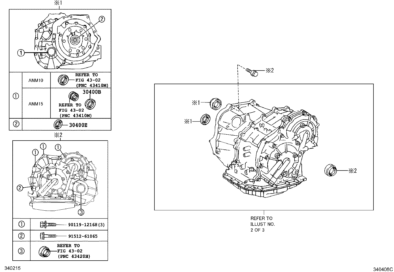 30400-44040 TRANSAXLE ASSY, CONTINUOUSLY VARIABLE product image