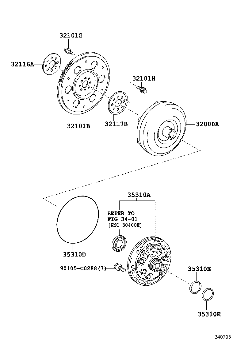 32000-0D030 CONVERTER ASSY, TORQUE product image