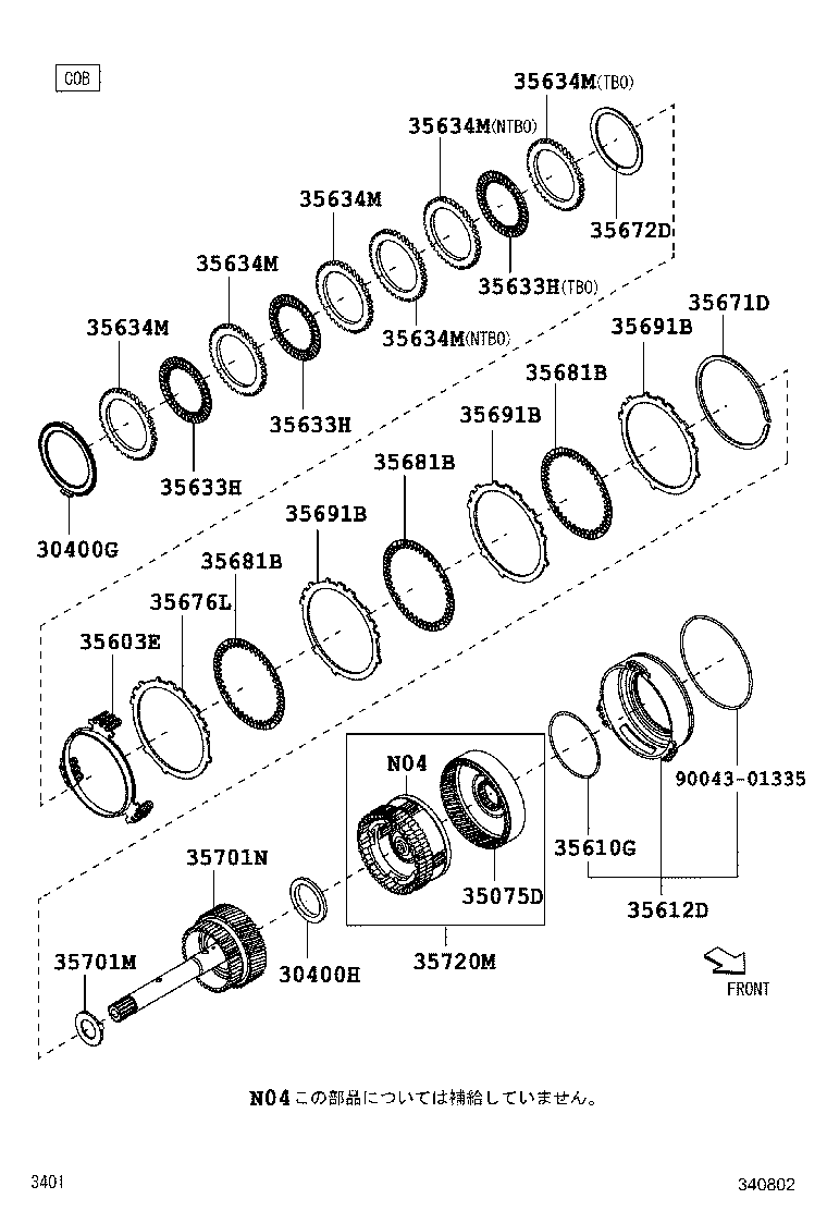 30400-B2630 TRANSAXLE ASSY, CONTINUOUSLY VARIABLE product image