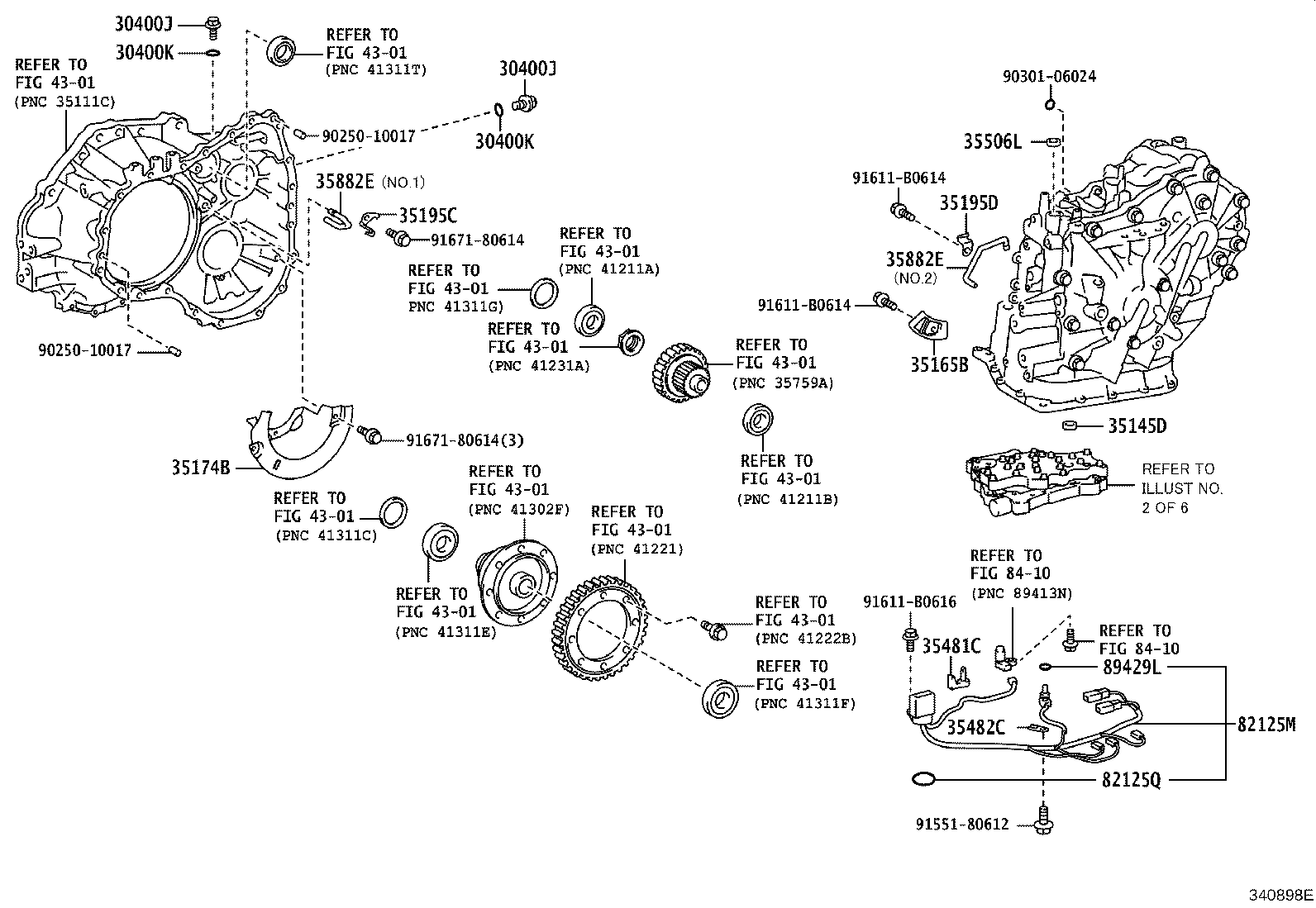 30140-12510 TRANSAXLE ASSY, CVT, REBUILT(W/O TORQUE CONVERTER) product image