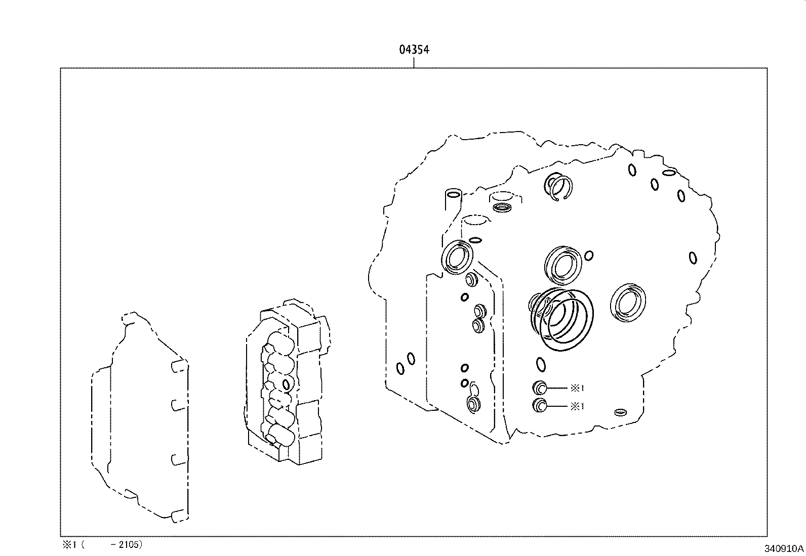 30400-F4010 TRANSAXLE ASSY, CONTINUOUSLY VARIABLE product image