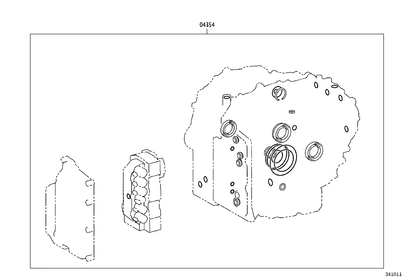 30400-12610 TRANSAXLE ASSY, CONTINUOUSLY VARIABLE product image