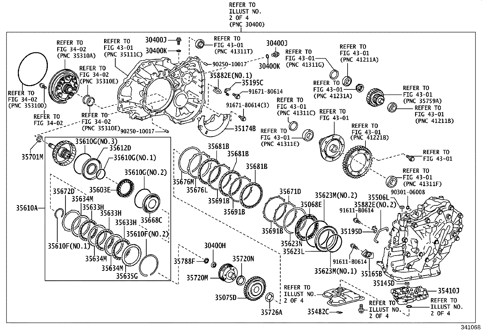 35012-12120 HOSE SUB-ASSY, TRANSMISSION BREATHER product image