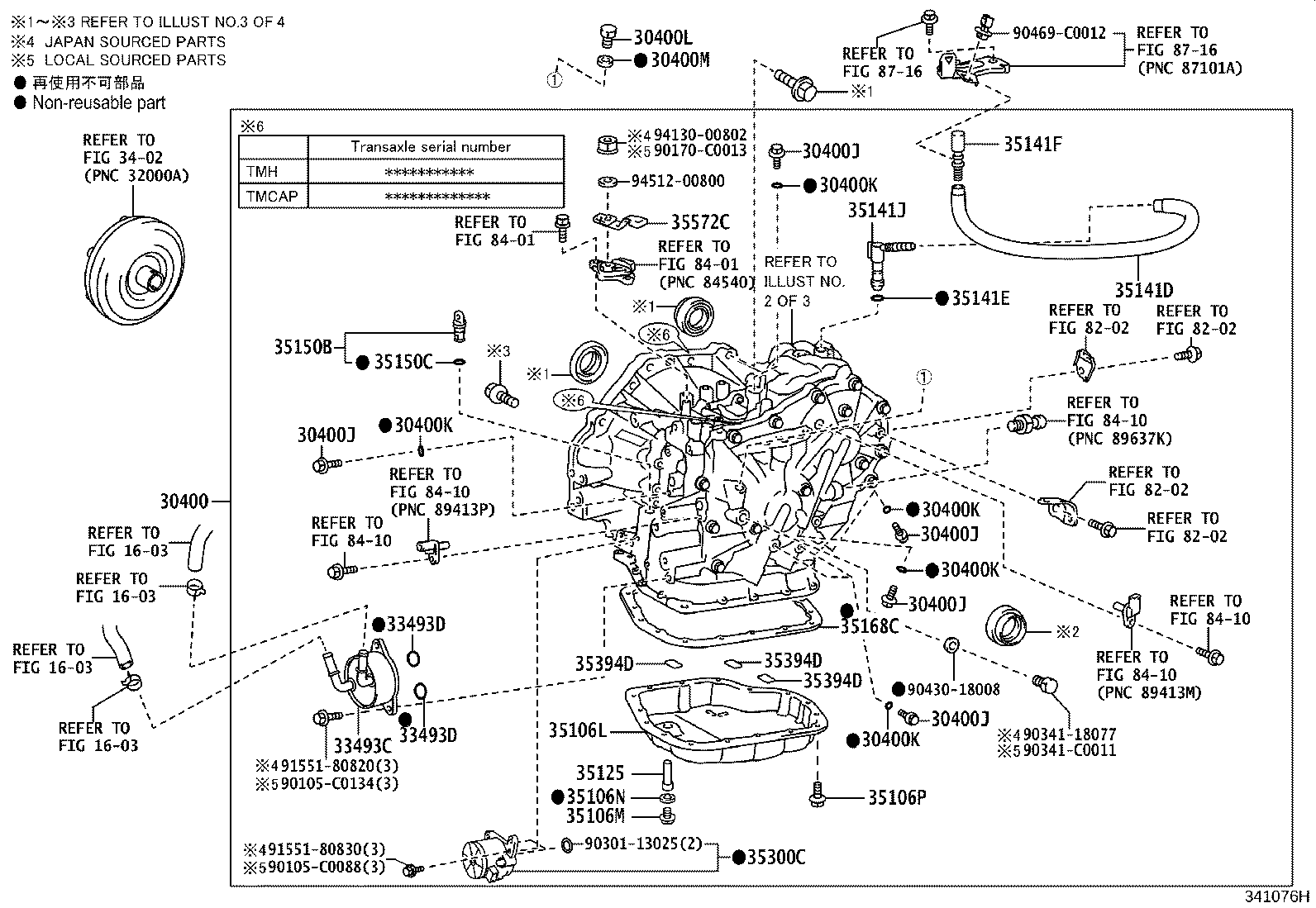 30400-12750 TRANSAXLE ASSY, CONTINUOUSLY VARIABLE product image