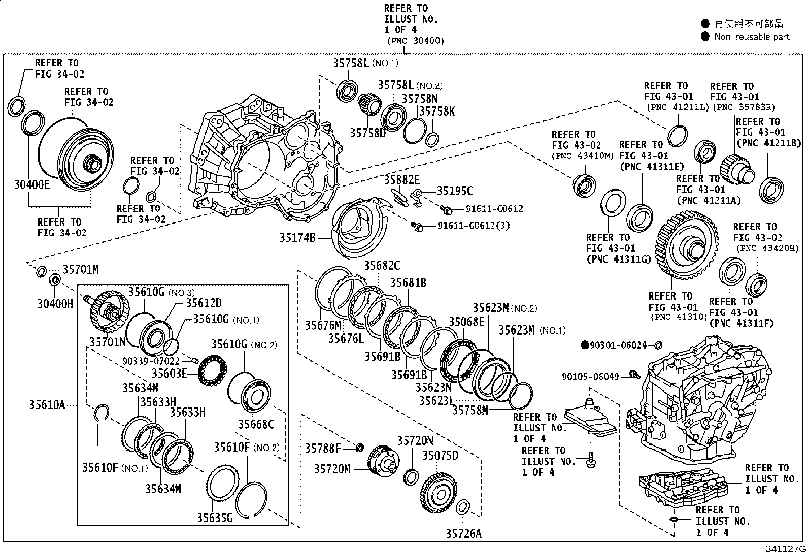 30400-52440 TRANSAXLE ASSY, CONTINUOUSLY VARIABLE product image