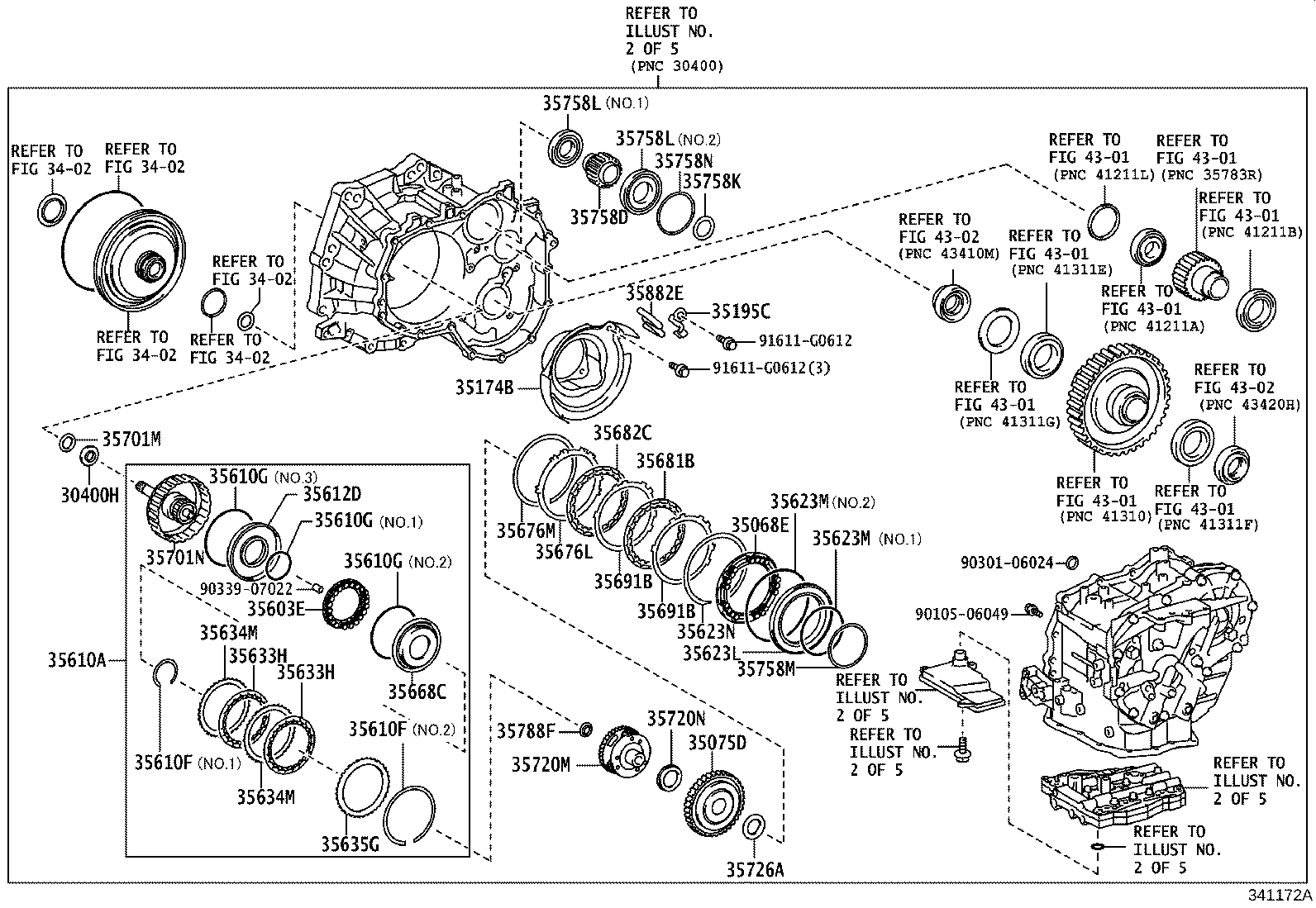 30140-52660 TRANSAXLE ASSY, CVT, REBUILT(W/O TORQUE CONVERTER) product image