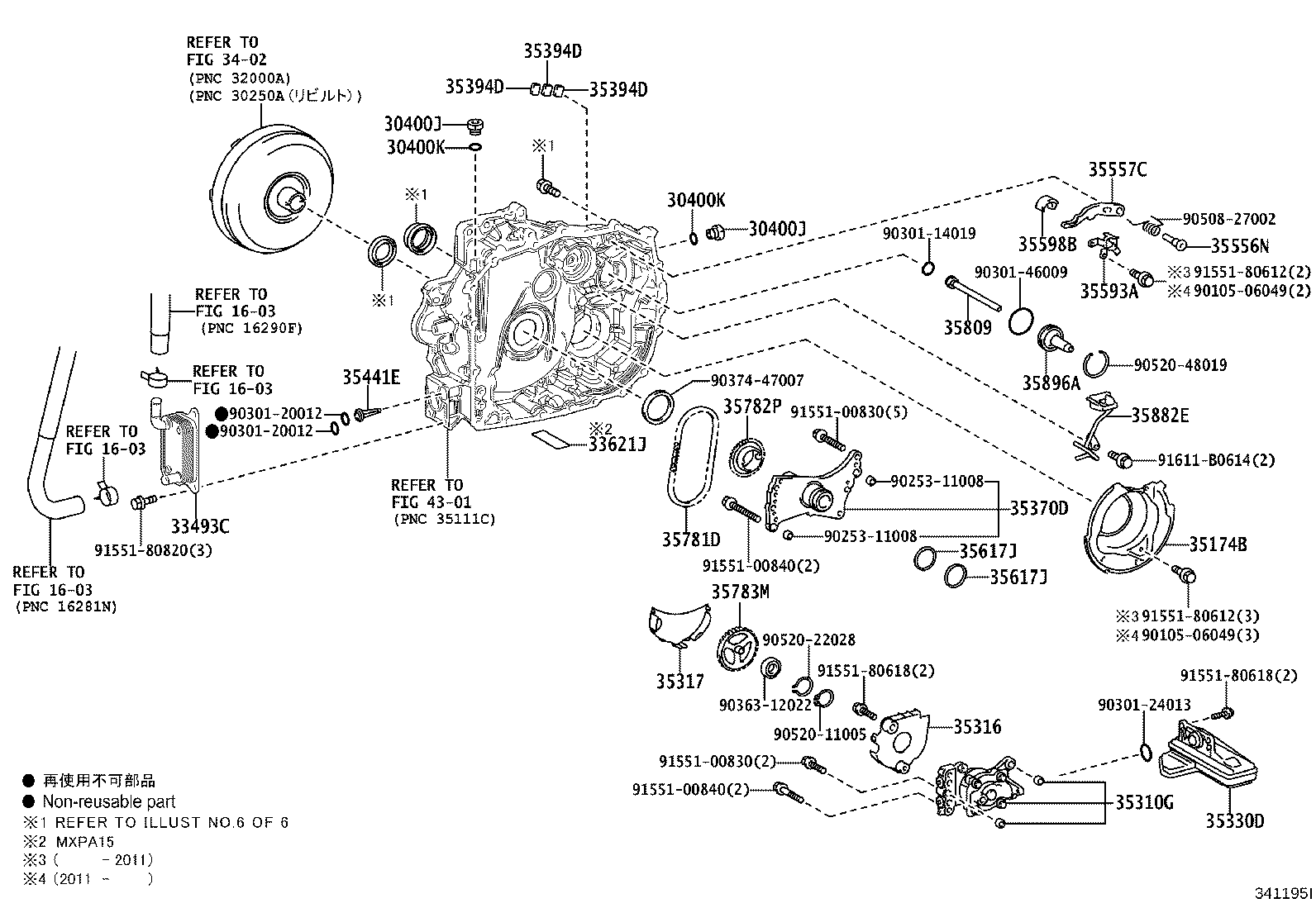 30140-52660 TRANSAXLE ASSY, CVT, REBUILT(W/O TORQUE CONVERTER) product image