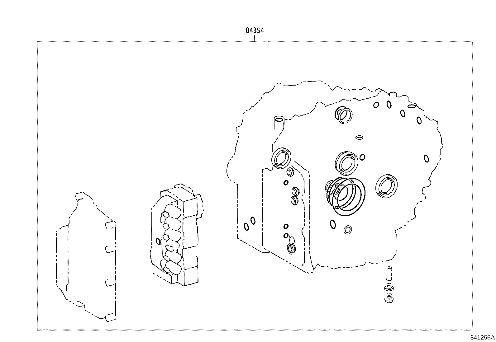 30140-12740 TRANSAXLE ASSY, CVT, REBUILT(W/O TORQUE CONVERTER) product image