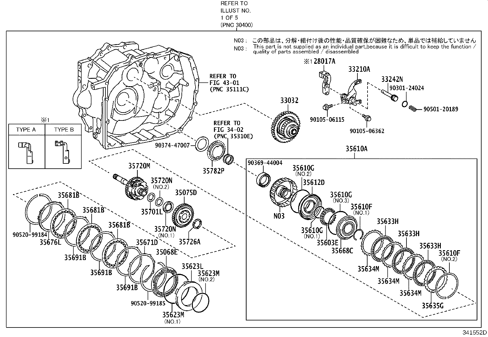 30400-42170 TRANSAXLE ASSY, CONTINUOUSLY VARIABLE product image