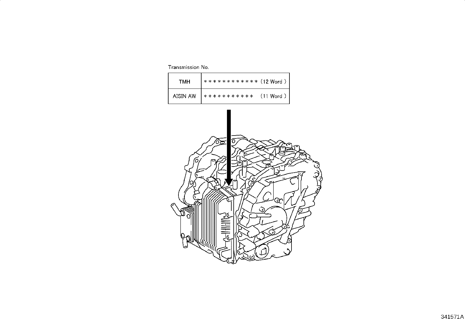 30400-42110 TRANSAXLE ASSY, CONTINUOUSLY VARIABLE product image