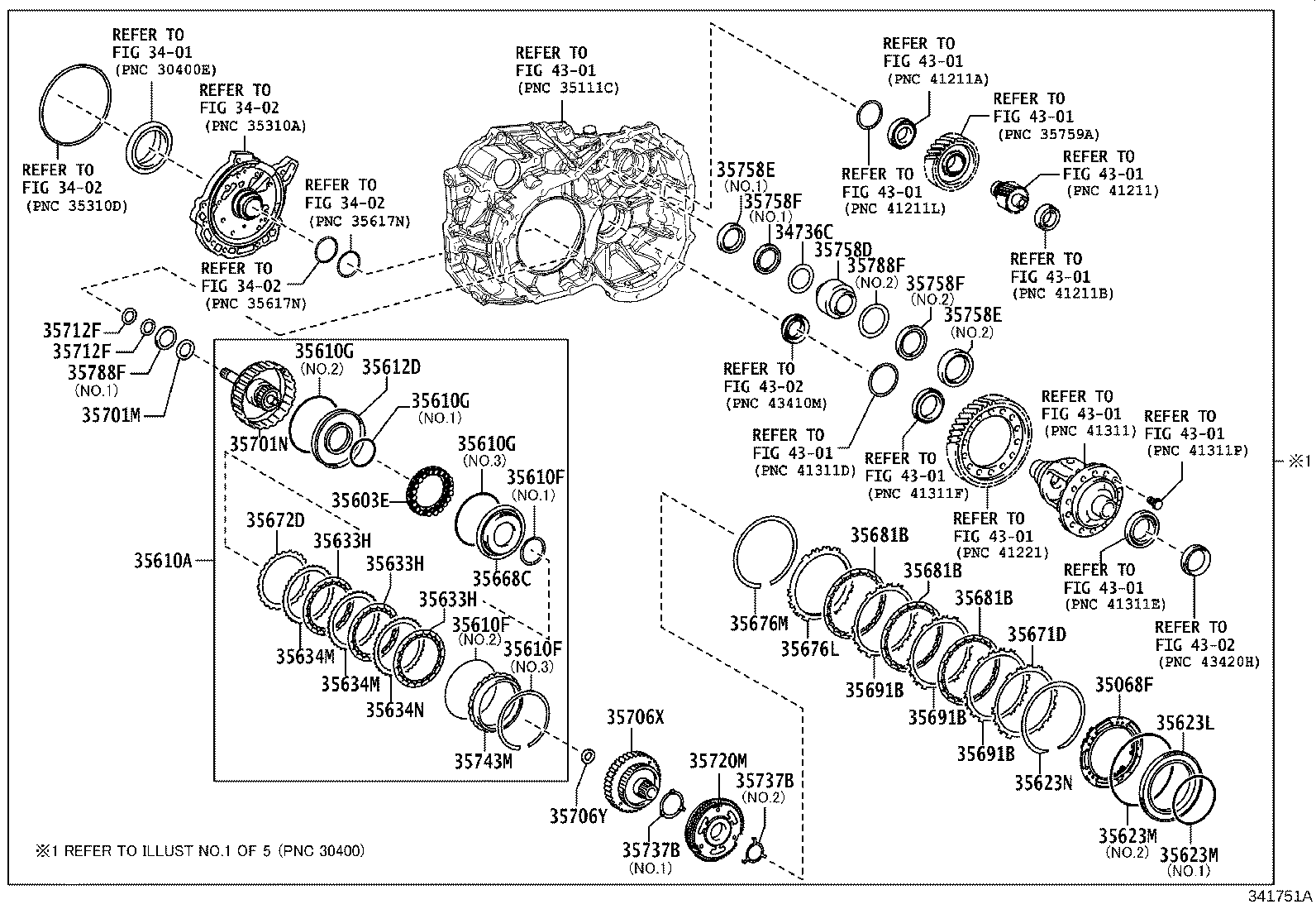 30140-58041 TRANSAXLE ASSY, CVT, REBUILT(W/O TORQUE CONVERTER) product image