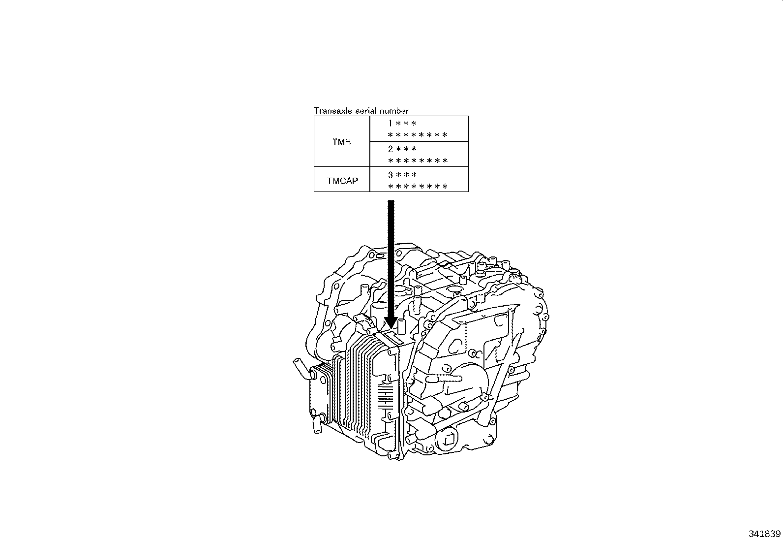 04354-0A030 OVERHAUL KIT, TRANSAXLE(CVT) product image