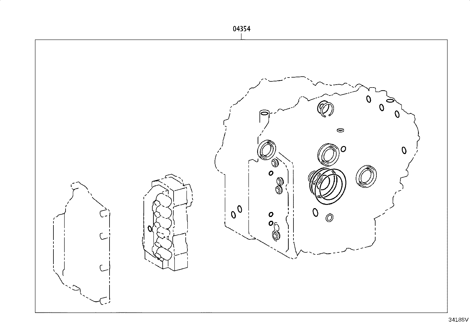 30400-33040 TRANSAXLE ASSY, CONTINUOUSLY VARIABLE product image