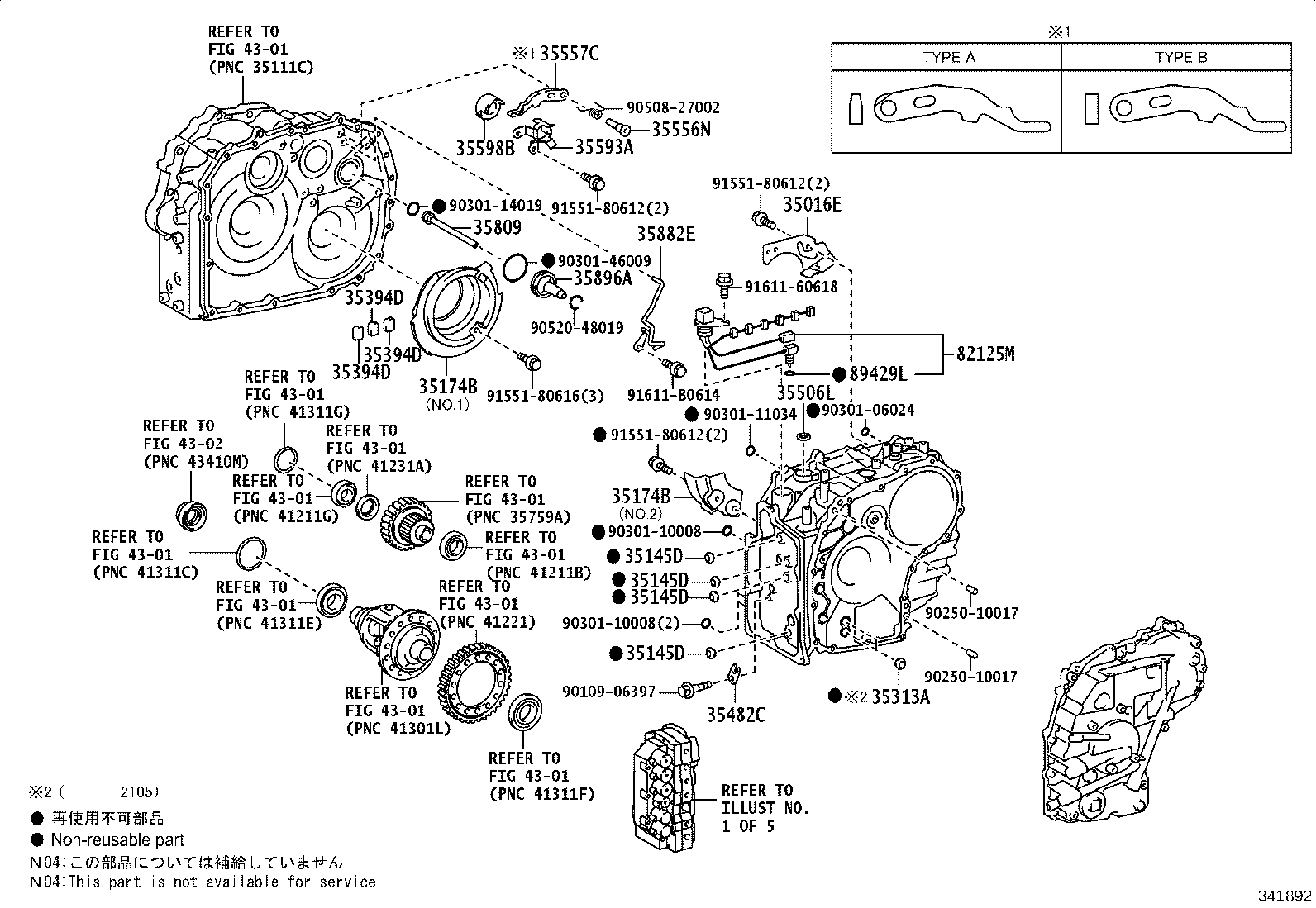30400-F4010 TRANSAXLE ASSY, CONTINUOUSLY VARIABLE product image