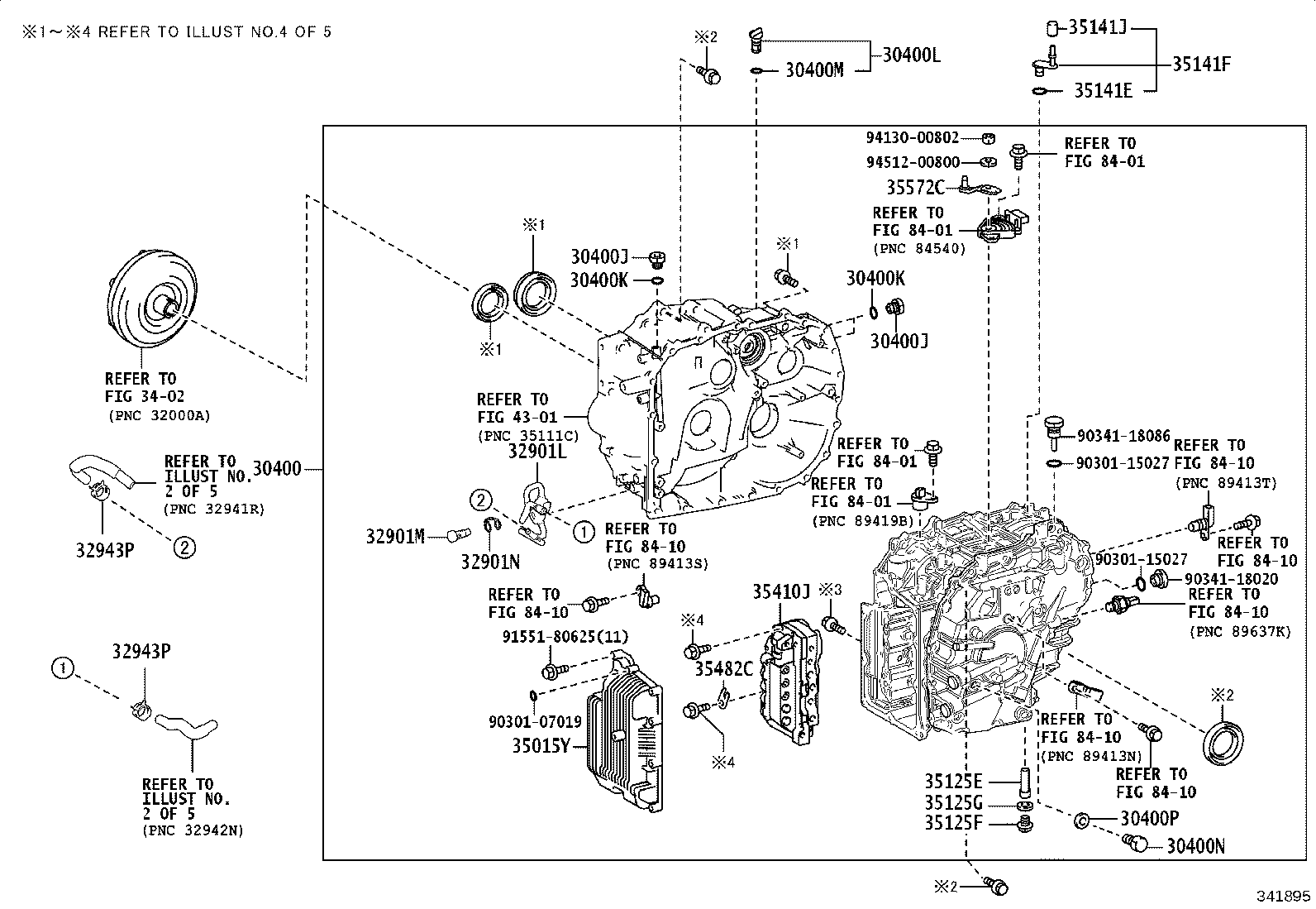 32942-06250 HOSE, OIL COOLER OUTLET, NO.1 product image
