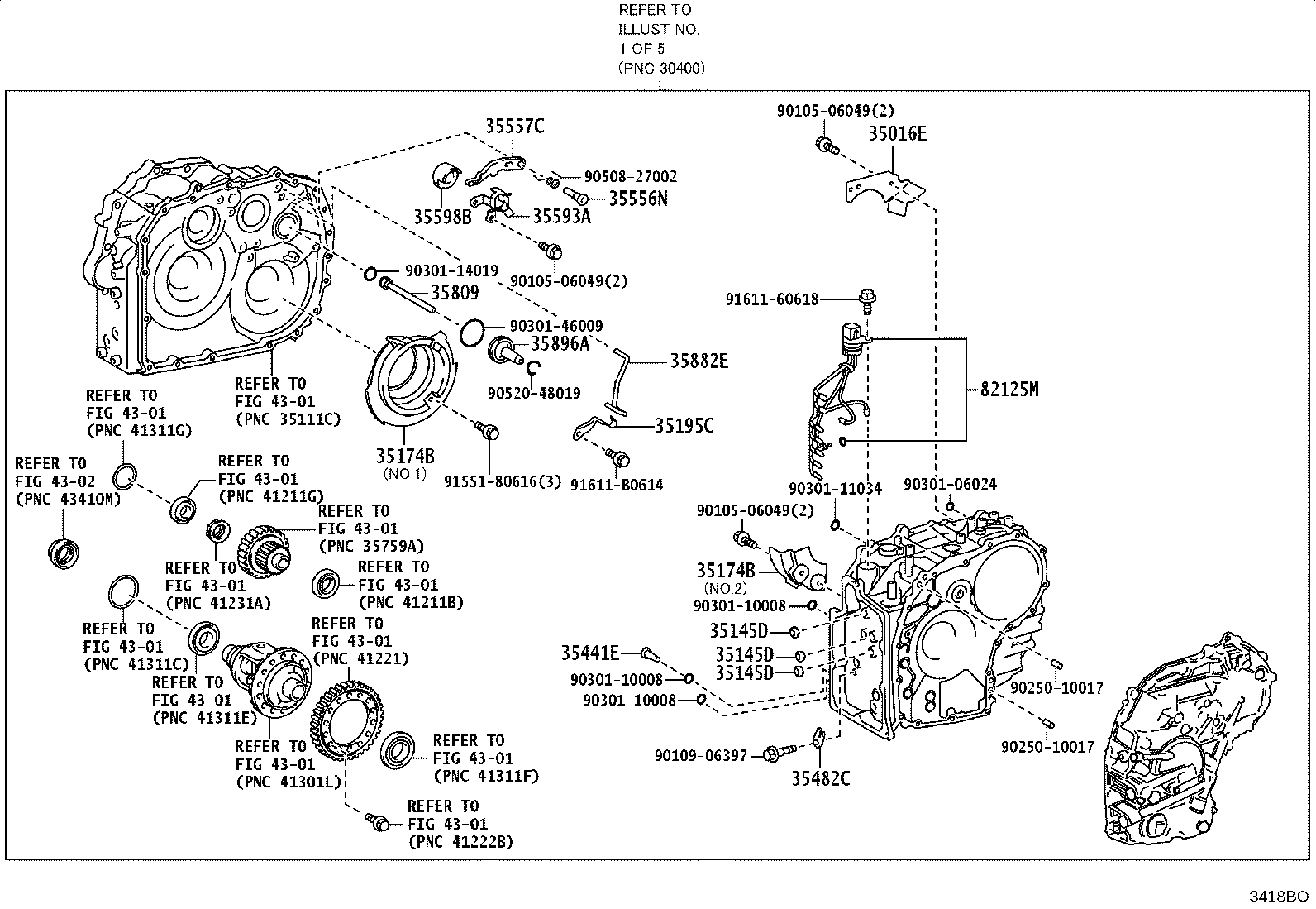 30400-16090 TRANSAXLE ASSY, CONTINUOUSLY VARIABLE product image