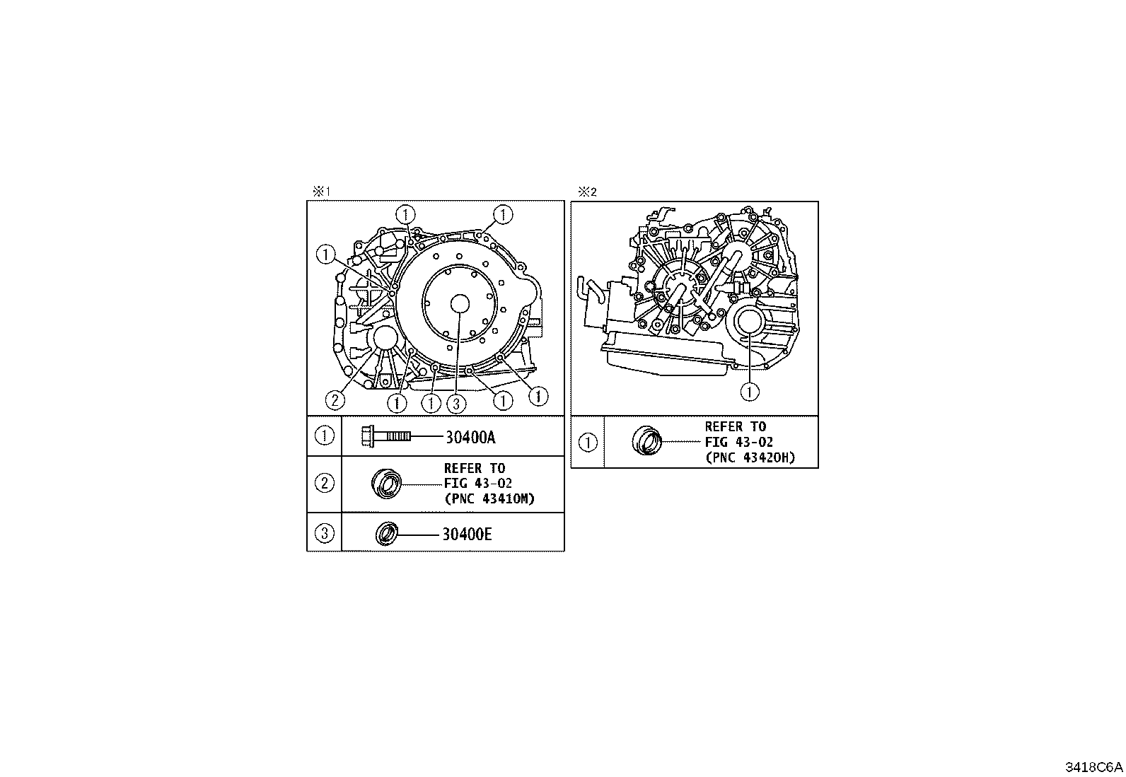 30400-44040 TRANSAXLE ASSY, CONTINUOUSLY VARIABLE product image