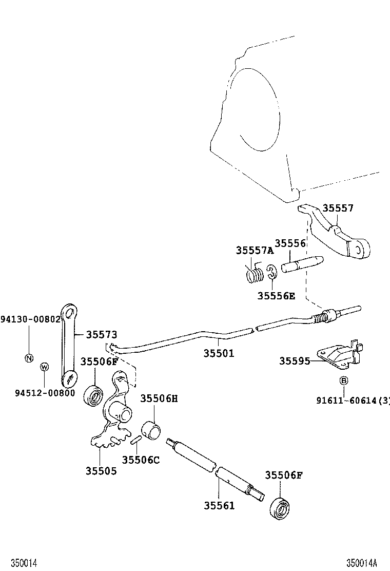 35523-35260 CLAMP, THROTTLE CABLE, NO.5 product image