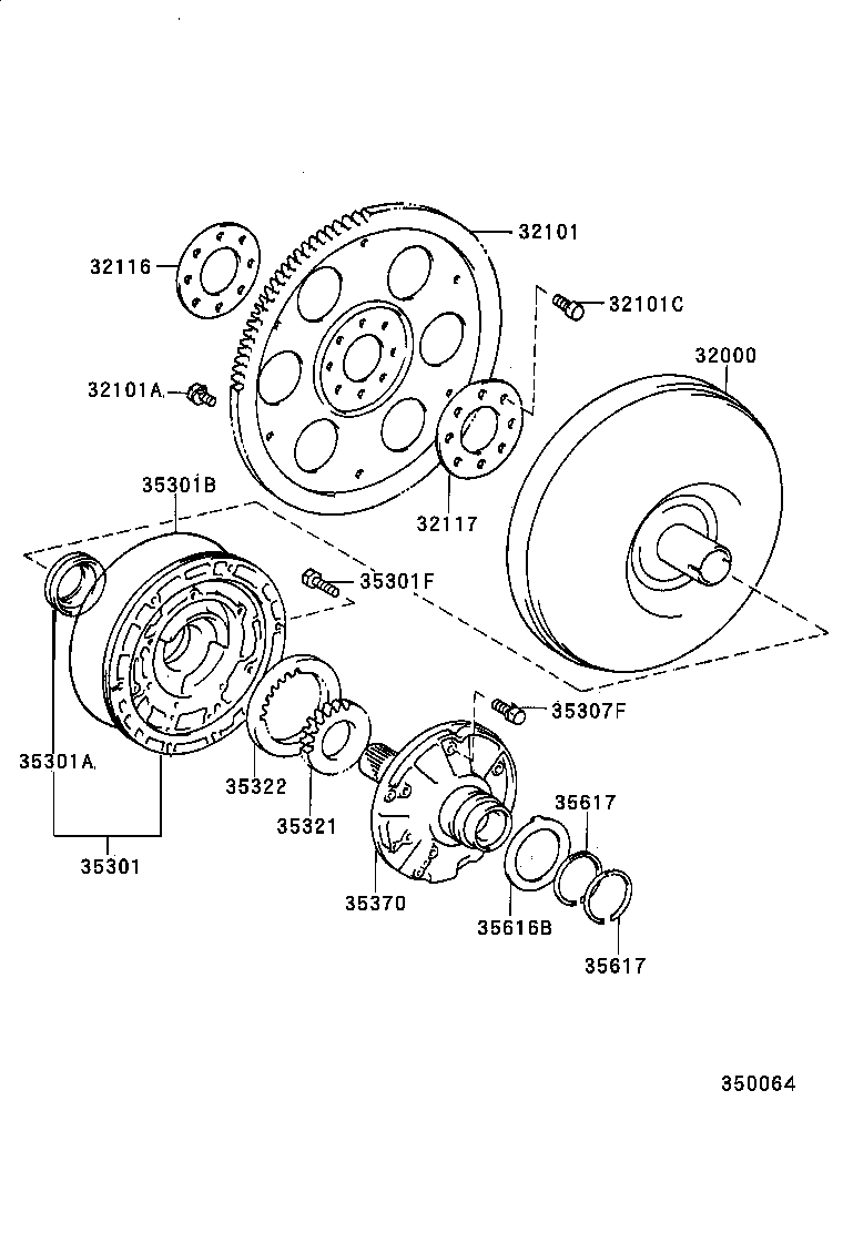 32000-41010 CONVERTER ASSY, TORQUE product image