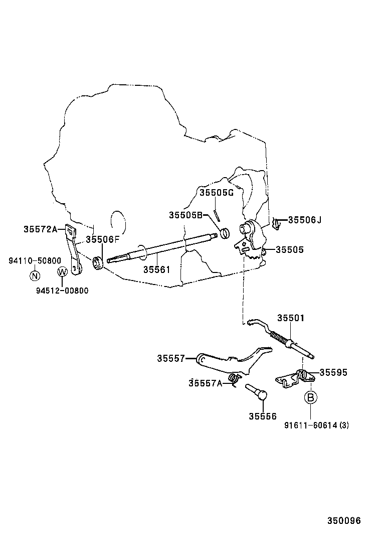 35520-33070 CABLE ASSY, THROTTLE product image