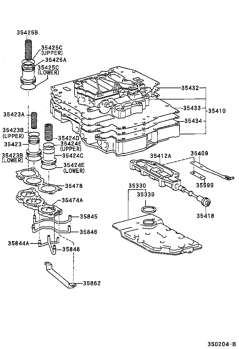 35196-12010 CLAMP, TRANSAXLE APPLY TUBE, NO.2 product image